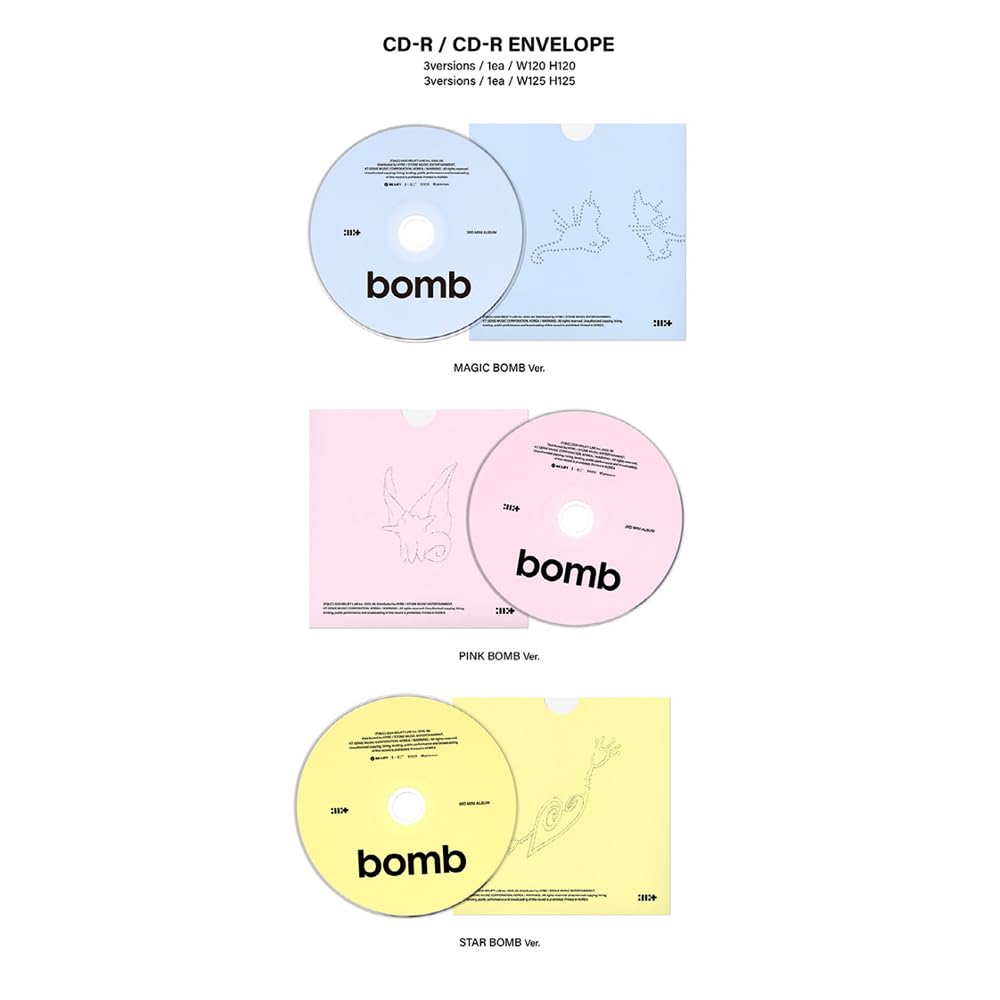 Amazon.co.jp: ILLIT - 3rd mini album 'bomb' 韓国盤 (MAGIC BOMB ver