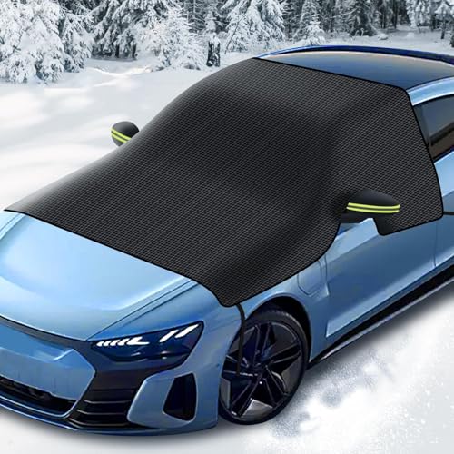 YCPHR Protector Parabrisas Coche para Renault Megane Coupe Monaco GP 2011 2012, Protector Parabrisas Hielo, Plegable Cubierta Parasol Protege de Nieve Lluvia Sol