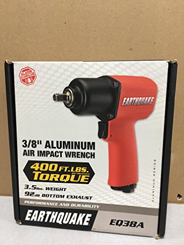 Earthquake 3/8” Aluminum Air Impact Wrench - (Model EQ38A)