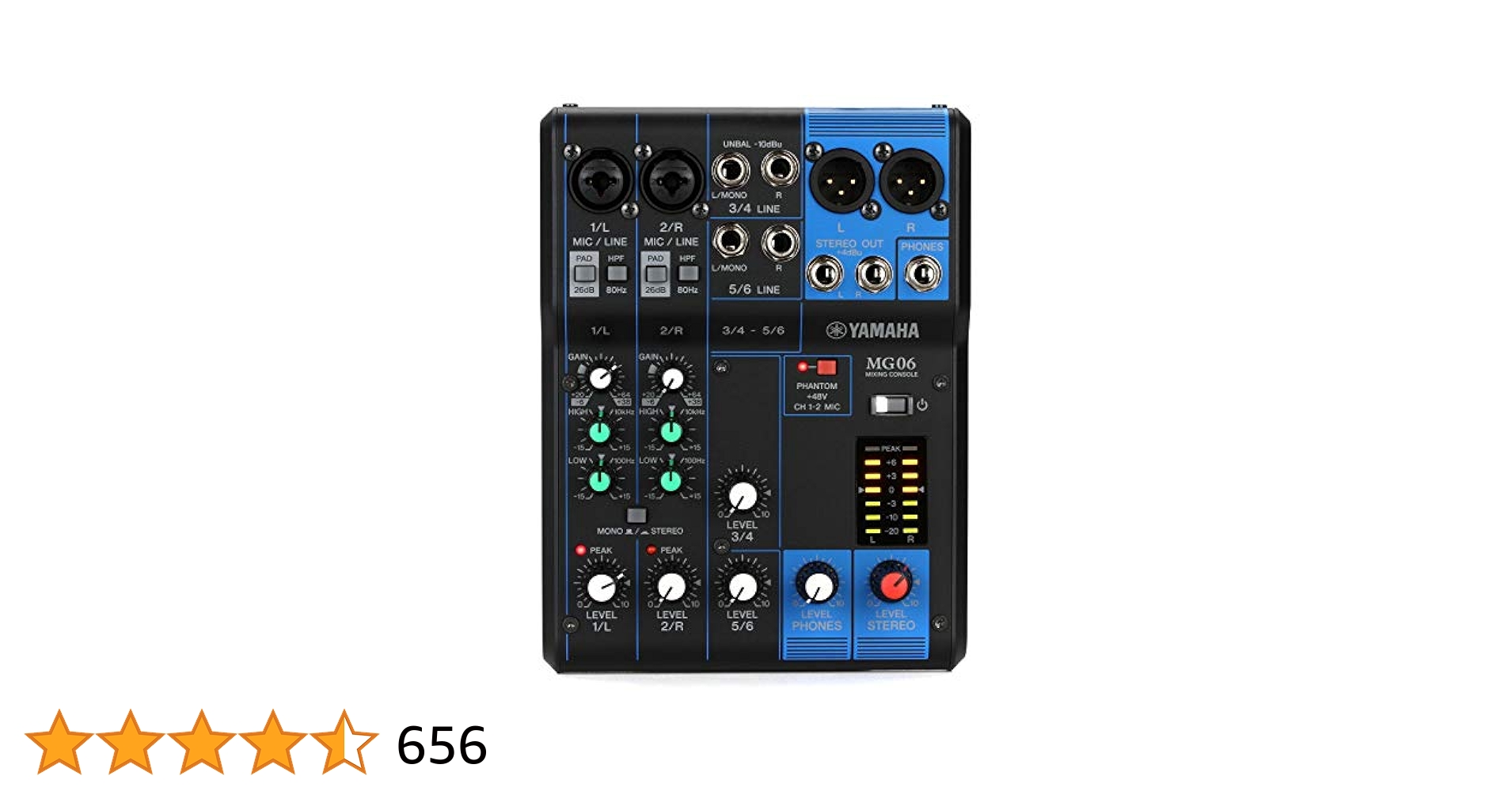 YAMAHA MG06X ミキサー 本体 ACアダプター付 YAMAHA MG06X ミキサー 本体 ACアダプター付 Amazon | ヤマハ
