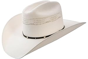Whitehorse Men's Straw Cowboy Hat: Timelessly Western, Enduringly Stylish