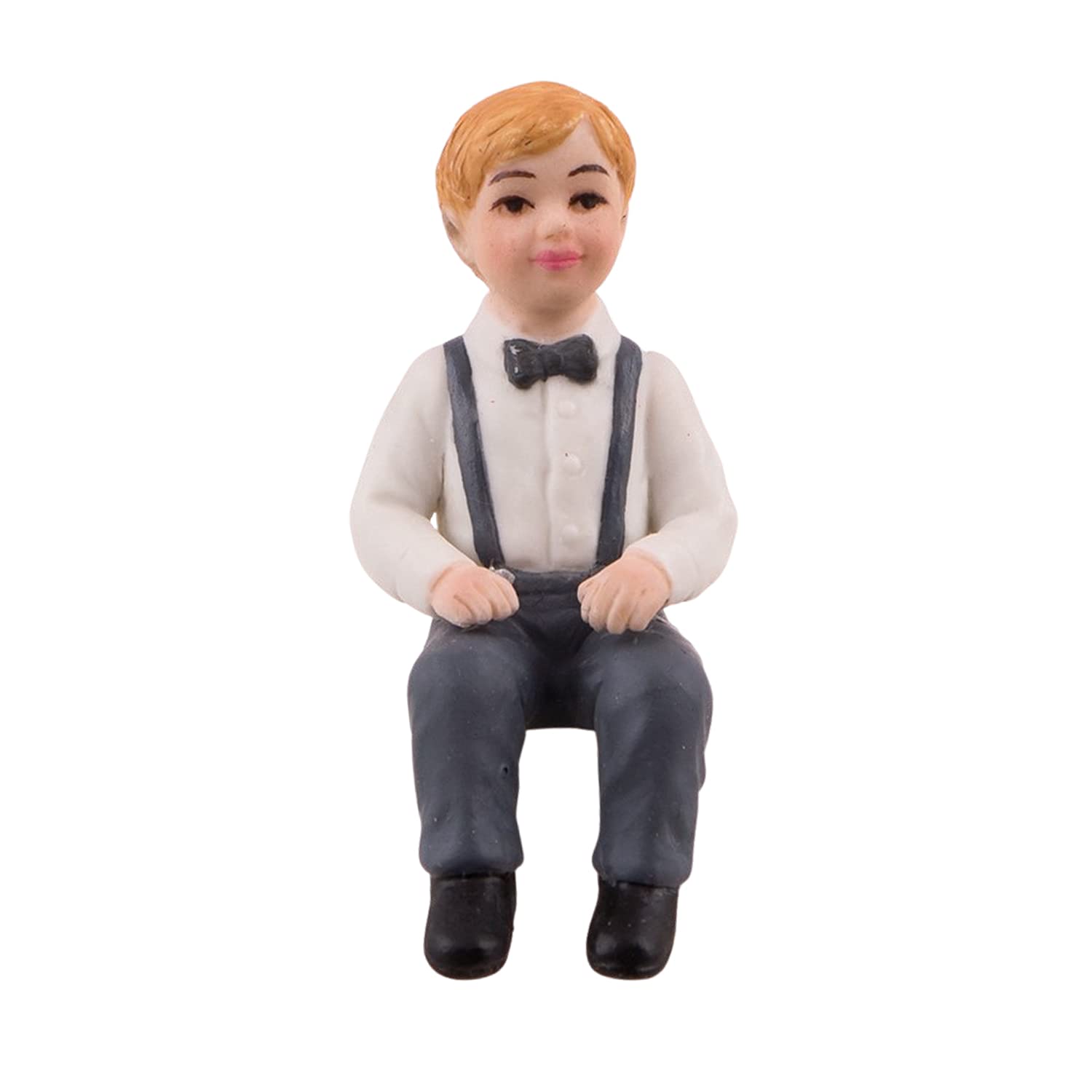 Weddingstar Inc. Tout-Petit garçon Porcelaine Figurine pour gâteau de Mariage