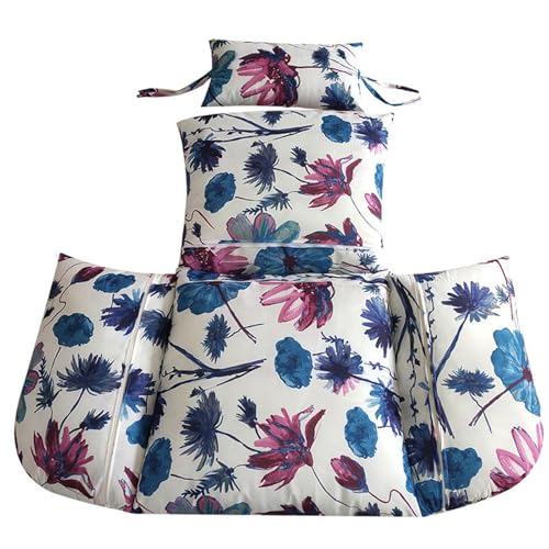 Coussin de chaise œuf épais de remplacement pour soulager le dos sur canapé jardin