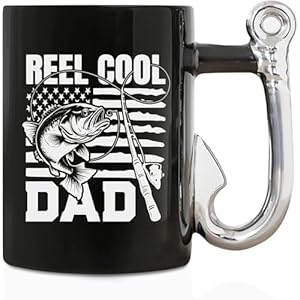 Onebttl Dad Coffee Mug with Fishhoo...