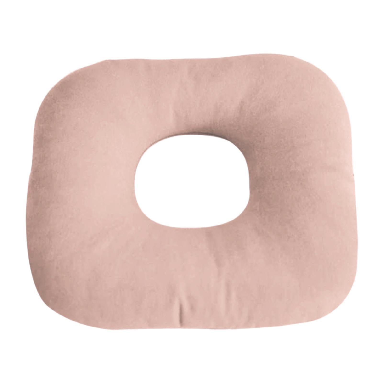 Ergonomiczna poduszka na kolczyki, oddychająca konstrukcja z otworem środkowym do spania, biura, podróży, wygodne wsparcie dla przekłuwania uszu, wielofunkcyjne zastosowanie