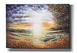 Epic Graffiti 'Meadow at Sunset' by Marc Todd, Canvas Wall Art, 26"x18"
