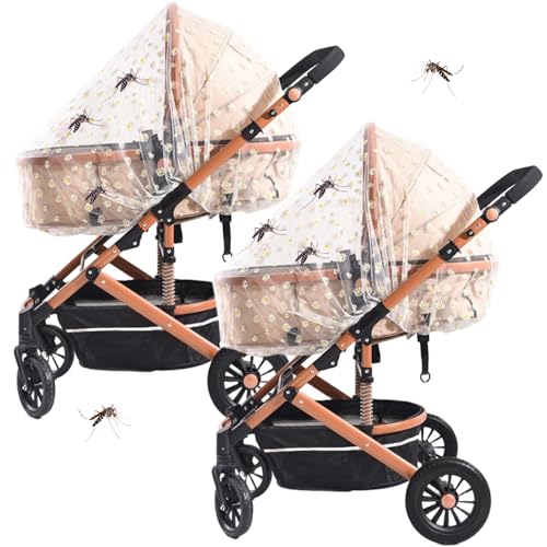 Red para Cochecito - Protector Portátil con Correas Elásticas Ajustables | Barrera Protectora con Correas Elásticas para Sillas De Paseo, Cunas, Corralitos Y Moises