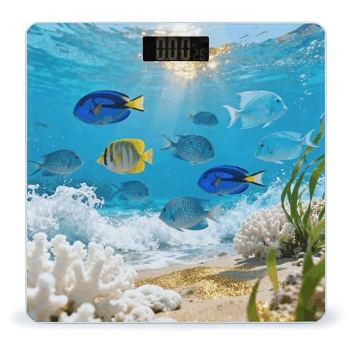 Báscula Digital para Baño con Pantalla LCD y Base Antideslizante miniatura 1