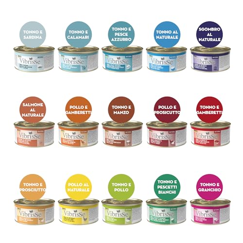 CROCI Vibrisse Thunfisch und Krabbe für Katzen, 140 g