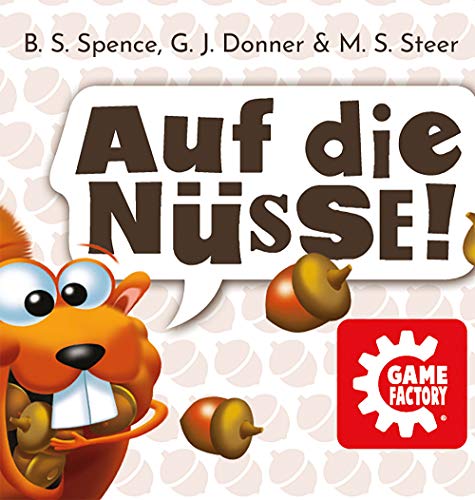 Game Factory 646273 Auf die Nüsse, das knackige Würfelspiel, Mini-Spiel in handlicher Metalldose, Reisespiel, für… – Bild 3