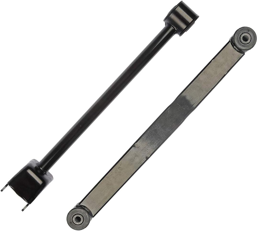 1 Front Lower + 1 Front Upper Control Arm Compatible with 2007-2017 Jeep Wrangler Replaces Dorman 521-117, 521-118 Left or Right