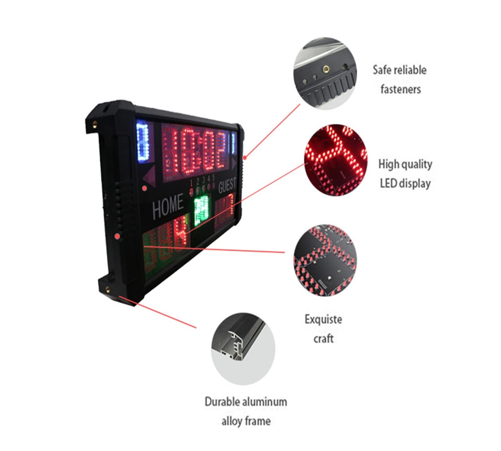 Amazon.co.jp: LED電子スコアボードマルチスポーツ屋内スコアボード