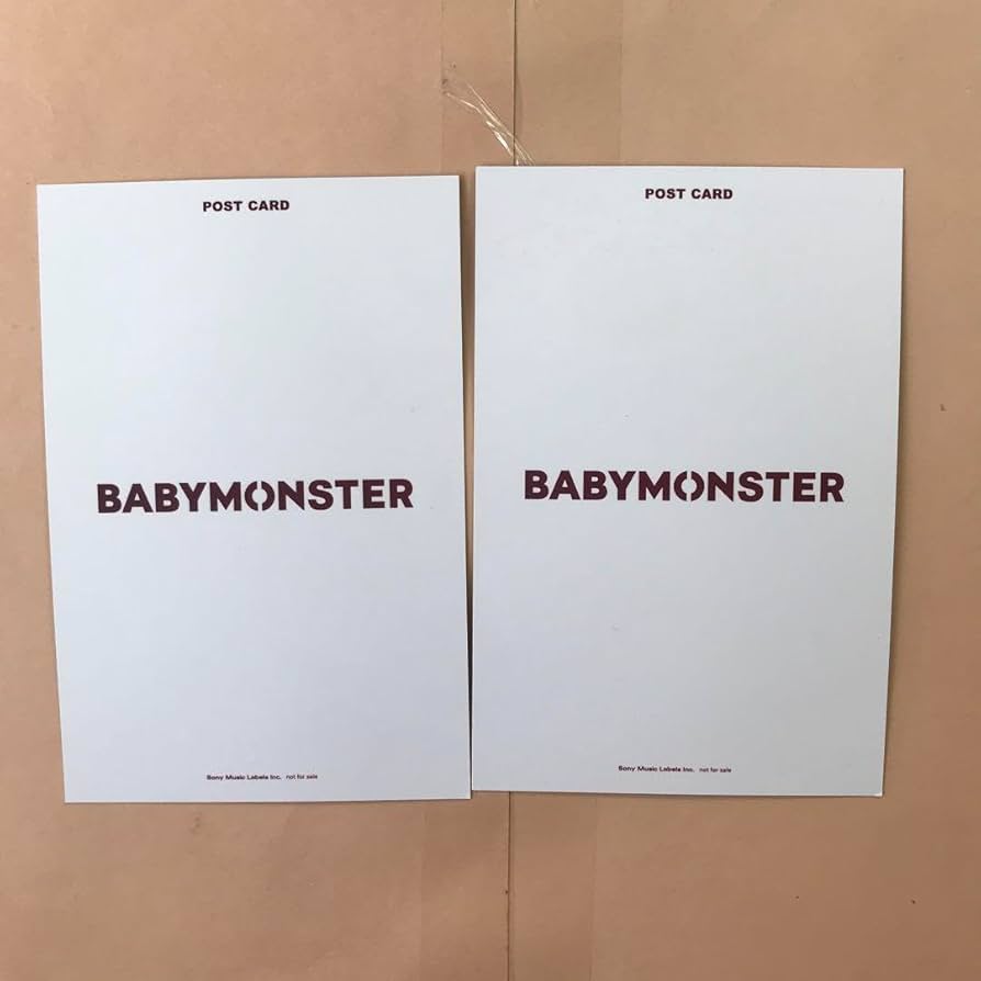 BABYMONSTER ラミ ポストカード ファンミーティング B賞 2枚
