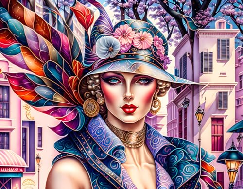 Toile murale décoration maison affiche photo art flamboyant sans cadre 50 x 70 cm