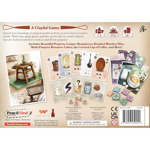 Sunrise at The Studio - Pottery Set Collection & Drafting Game miniatura 2