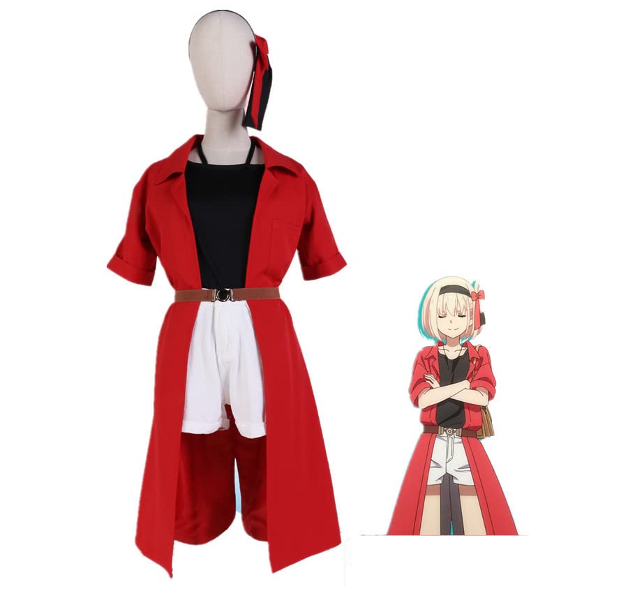 Amazon.co.jp: リコリス・リコイル 錦木千束コスプレ衣装 （ウィッグ