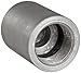 Anvil 2118 Forged Steel Pipe Fitting, Class 3000, Reducing Coupling, 3/8" NPT Female x 1/8" NPT Female