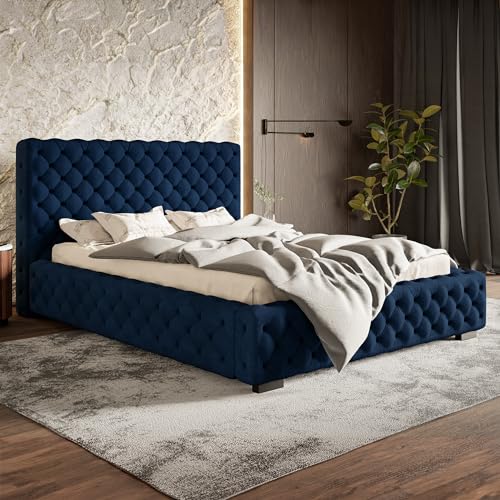 Erstaunlich Chesterfield Bett 140x200 Ebenbild