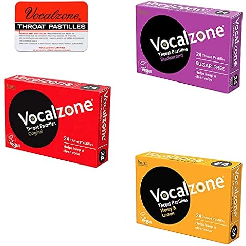 Vocalzone Sore Throat Relief Pastilles Bundle Cover