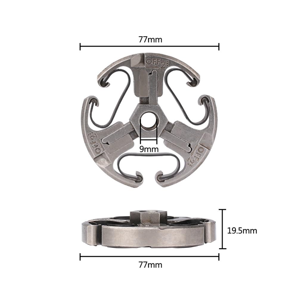 Embrague de Motosierra 503744402 Compatible con Herramientas eléctricas de jardín 262, 268, 272, H61 y 272XP.