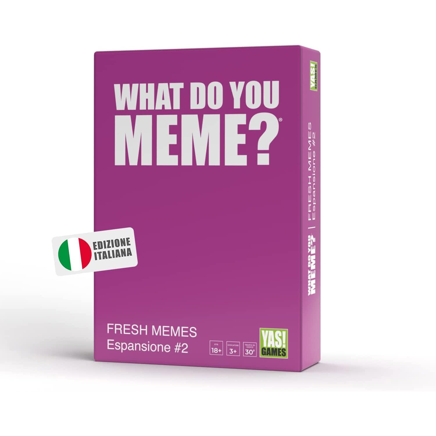 Rocco Giocattoli What Do You Meme Expansion Fresh Meme II - Yas Games - L'Unico In Italian