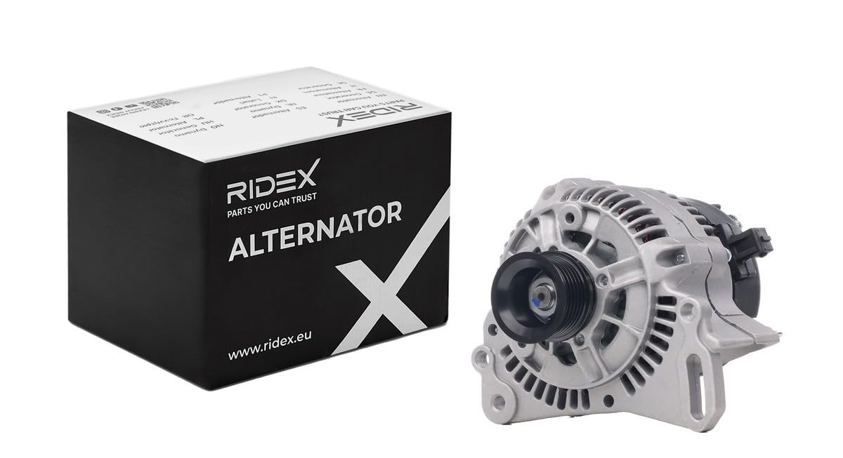 RIDEX 4G0084 Alternador Compatible con VW Transporter T4 Bus 70B, 70C, 7DB, 7DK, 70J, 70K, 7DC, 7DJ