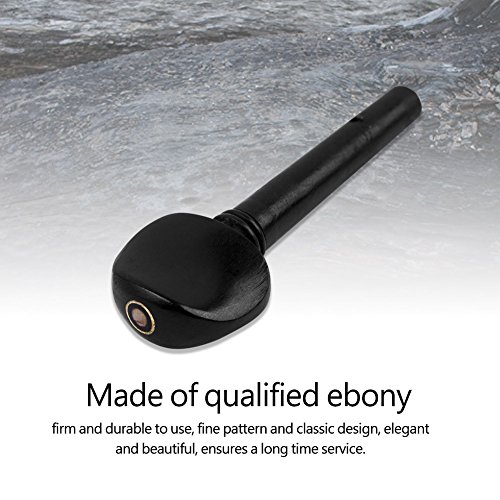 4 stks Viool Ebbenhout Stemsleutel Set Viool Muziekinstrument Accessoires voor 4/4 Vioolsnaar - Image 4