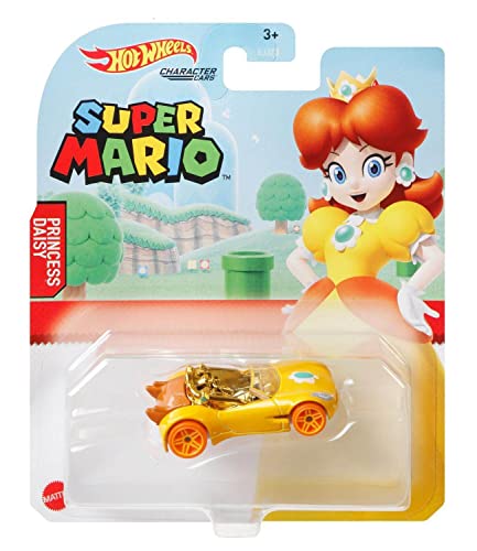 Hot Wheels Super Mario Character Cars, pack de 6 a escala 1:64 miniatura 7