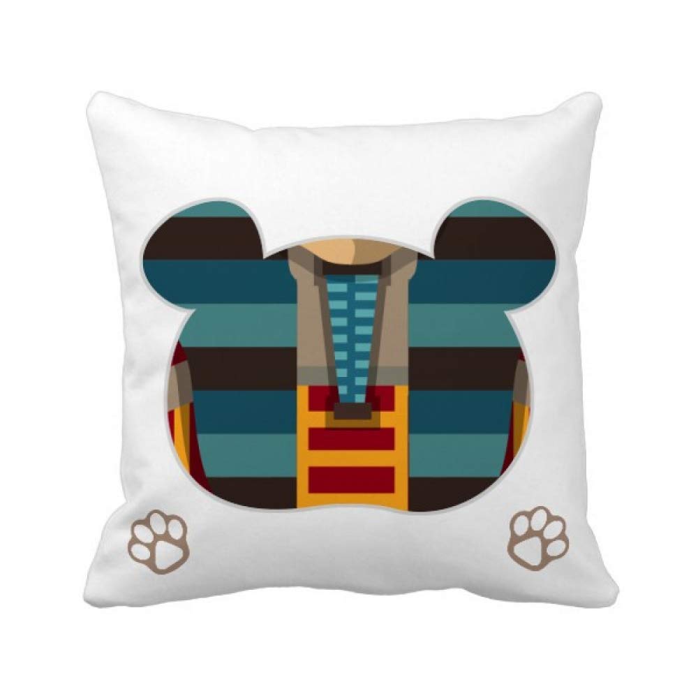 Housse de coussin ours Pharaon pour raviver un canapé terne
