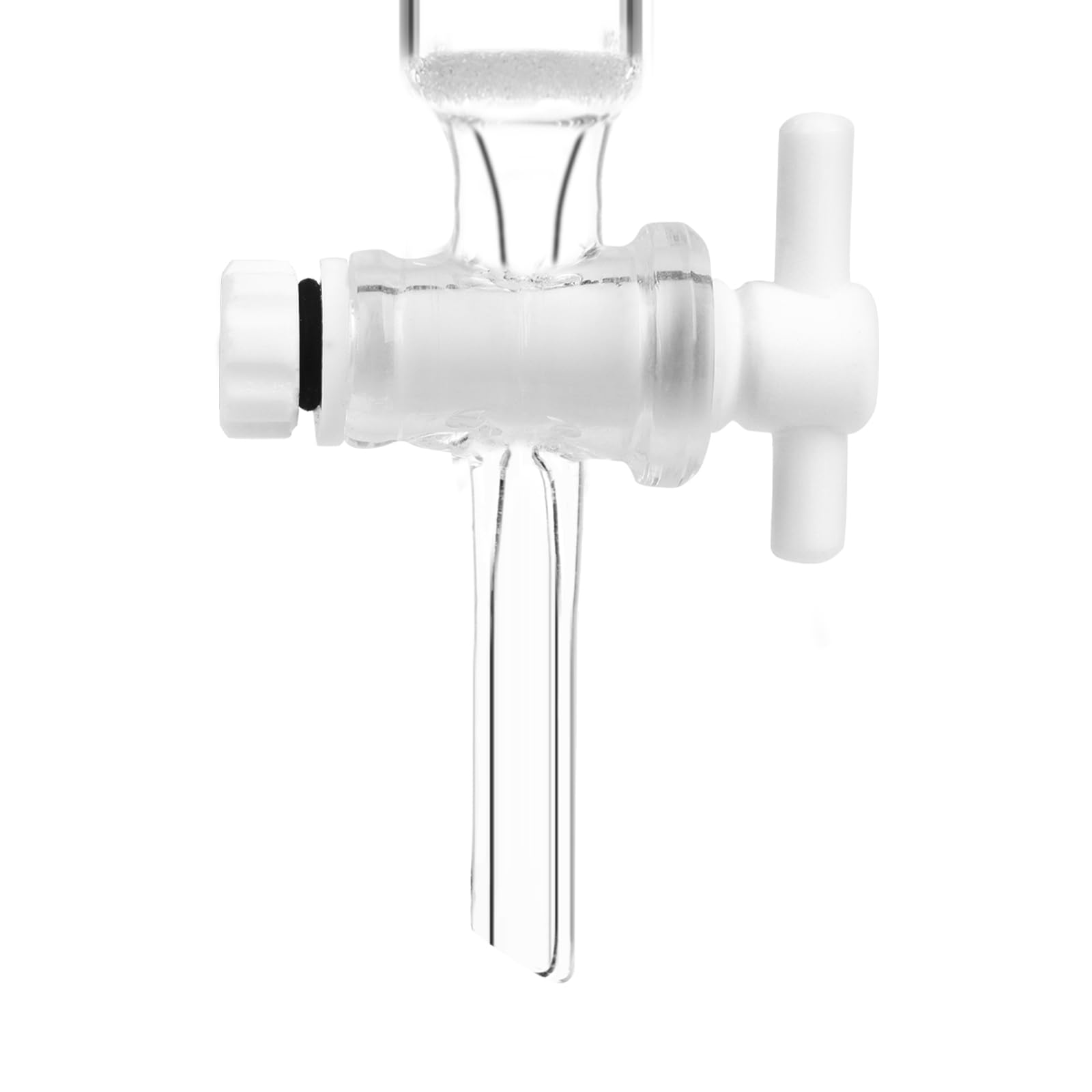 stonylab Colonna di Cromatografia in Vetro Borosilicato con Piastra di Sabbia G2, Diametro Interno 19 mm, Lunghezza Efficace 203 mm, Giunto 24/40