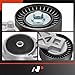 A-Premium Belt Tensioner Assembly with Pulley Compatible with Dodge Caravan, Grand Caravan & Chrysler Town & Country & Jeep Liberty Wrangler, Replace# 4861277AB, 4861277AD