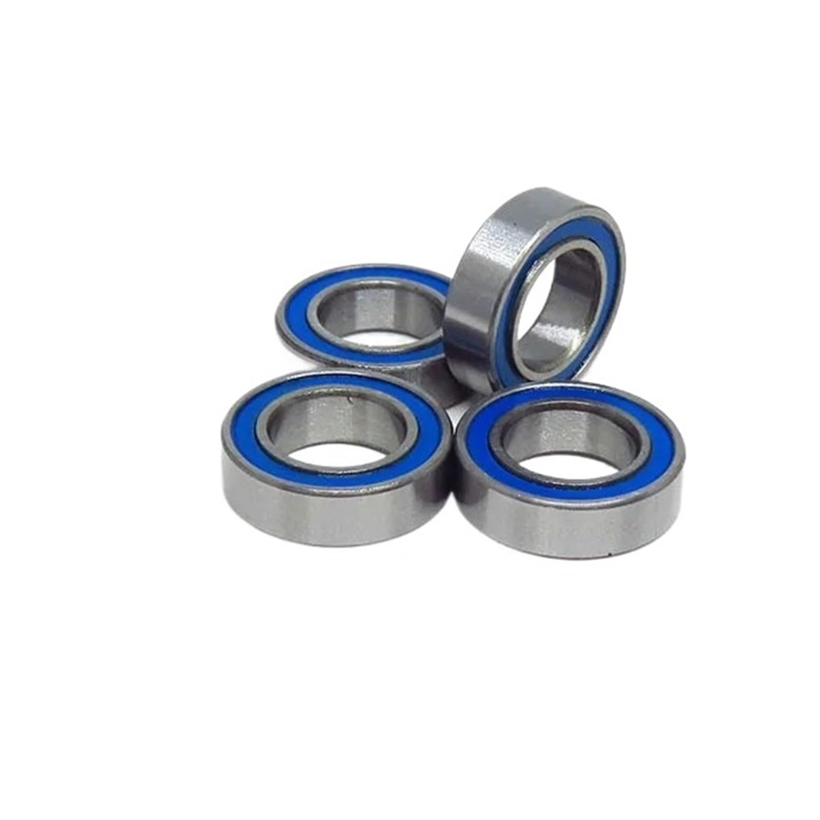 10 piezas MR148 RS 8x14x4mm ABEC-3 rodamiento de bolas en miniatura 8 14 4 MR148-2RS RU sello azul for axial SCX10 II(MR63-2RS 3x6x2.5mm)