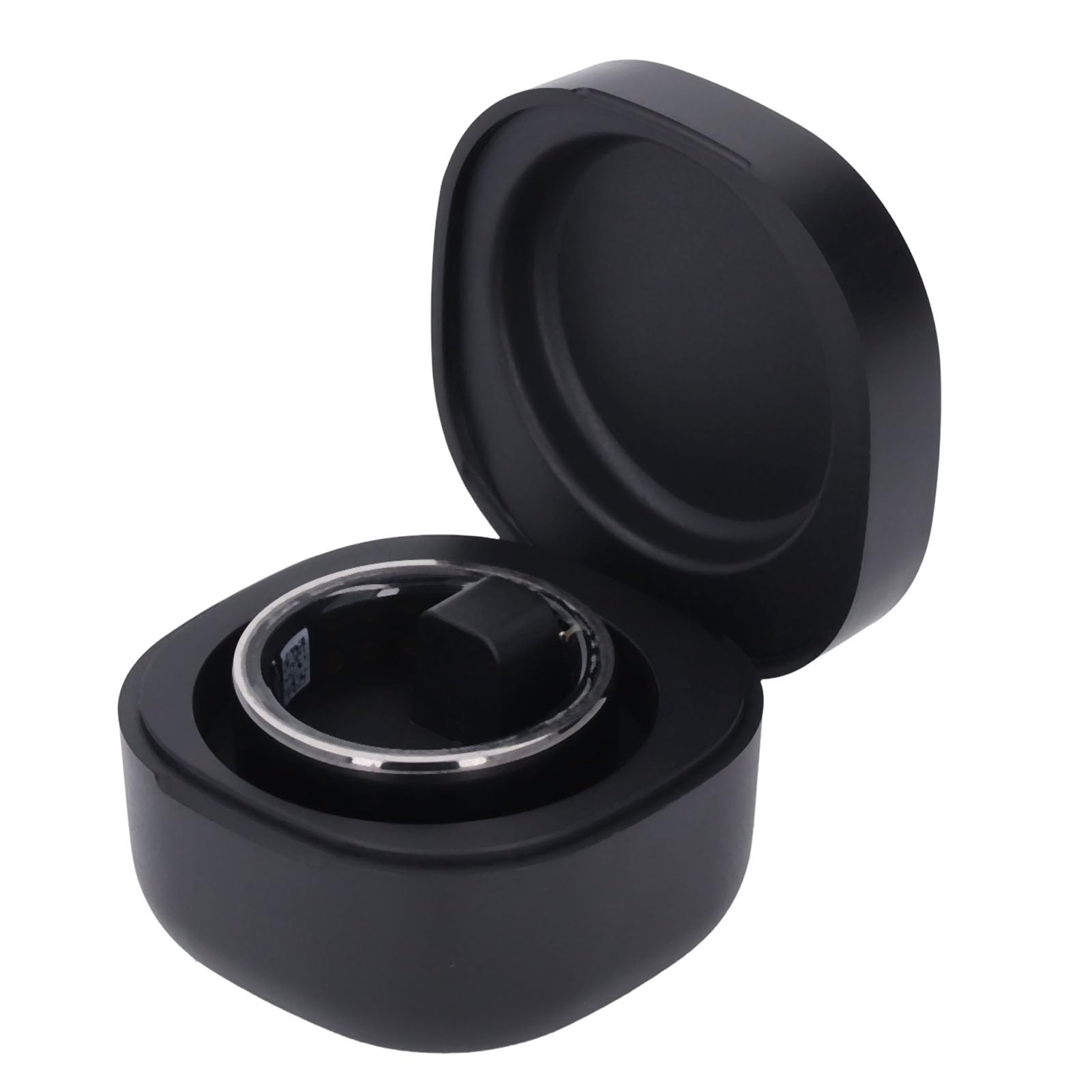 Monitor de Salud con Anillo Inteligente, Rastreador de Sueño y Actividad Física Anillo Inteligente de Acero Inoxidable y Cerámica de óxido de Circonio Diseño de Caja de Carga