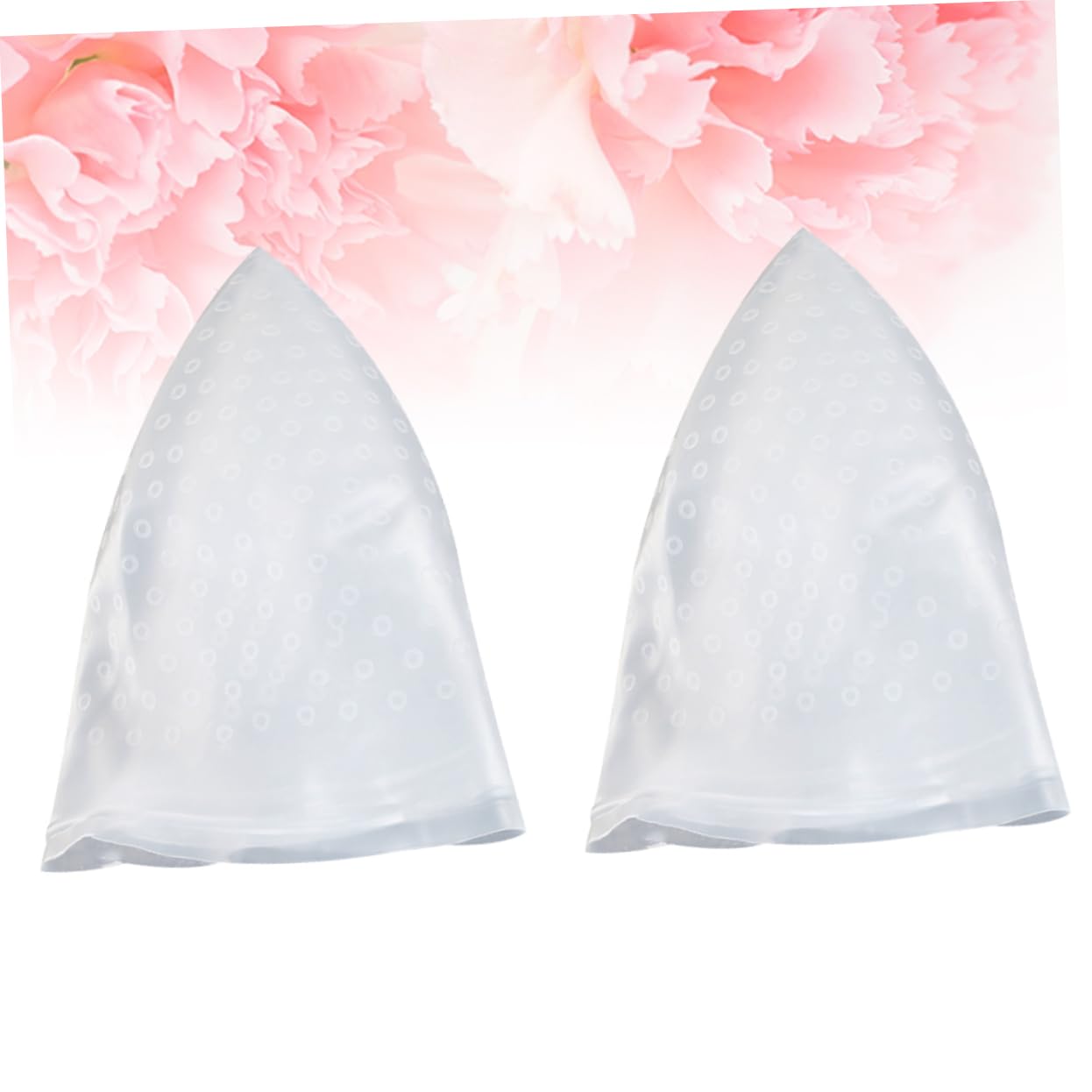Beaupretty 6piezas Gorro De Teñir De Para Salón De Gorro Elástico Reutilizable Con Ganchos Para Resaltar y Teñir Cabello