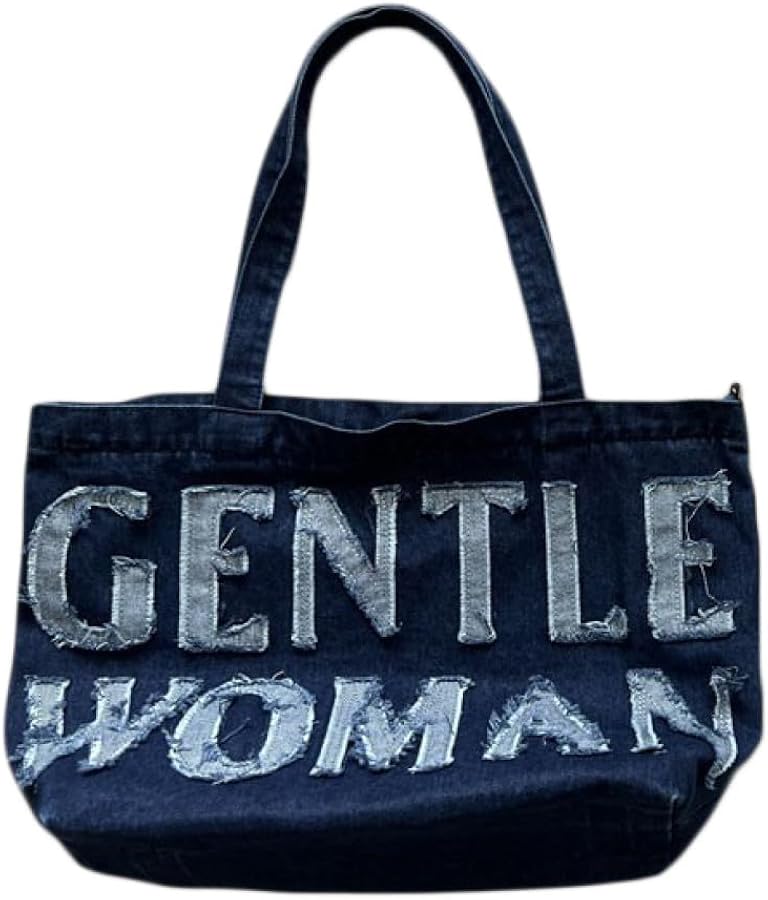 美品   JEANS ロゴ トート バッグ 大容量　A4 Amazon | [JINFE] トートバッグ デニム バッグ 大容量 A4サイズ