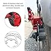 01 02 015 Electric Scooter Hydraulic Brake Kit, Hydraulic Disc Brake Set High Performance Practical with 120mm Rotor Adapter for M365 Electric Scooter