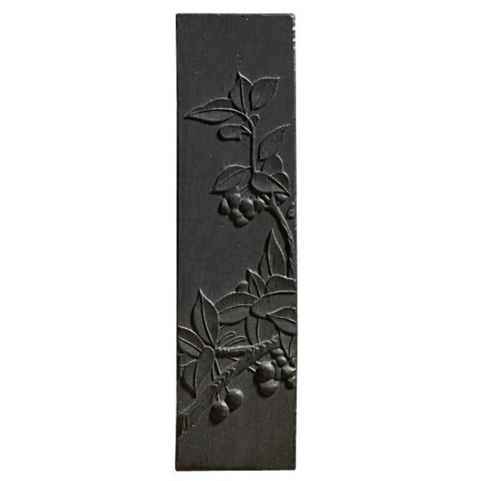 Bâton d'encre fumée à l'huile de style antique 10,3 cm 10,2 cm, décoration de bureau pour la pratique de la calligraphie