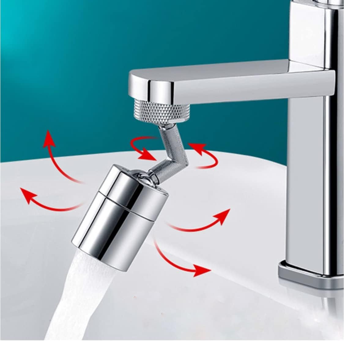 ZOTTI 720° Rotatable Extender Swivel Faucet M24 x M22 End Sprayer