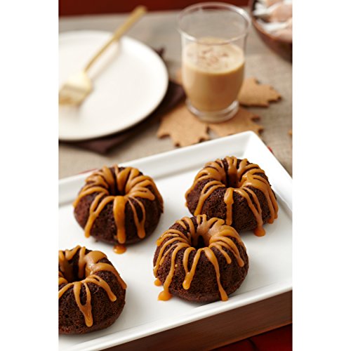 Wilton Excelle Elite Non-Stick 6-Cavity Mini Fluted Tube Baking Pan #TOP7