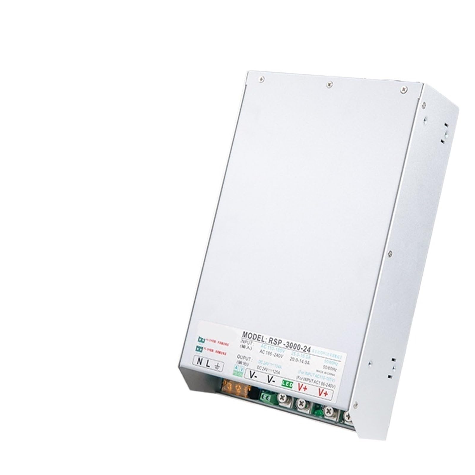 RBYRLDSTY Switching Power Supply 3000W 0-24V 36V 48V 60V 72V 80V 110V 220V 100-240VAC(0-150v 20a-3000w)