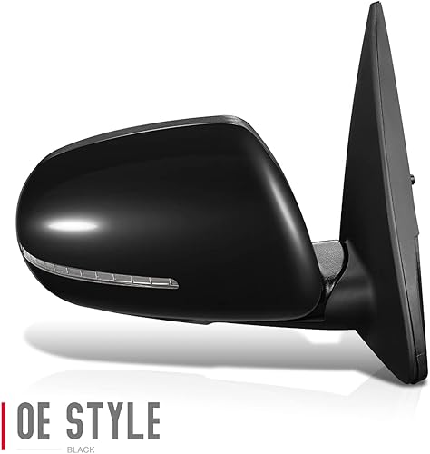 Miniatura 3 de KI1321191 Espejo lateral derecho del pasajero estilo fábrica - Plegable eléctrico  Ajuste de potencia  Vidrio calefactado  Señal de giro -