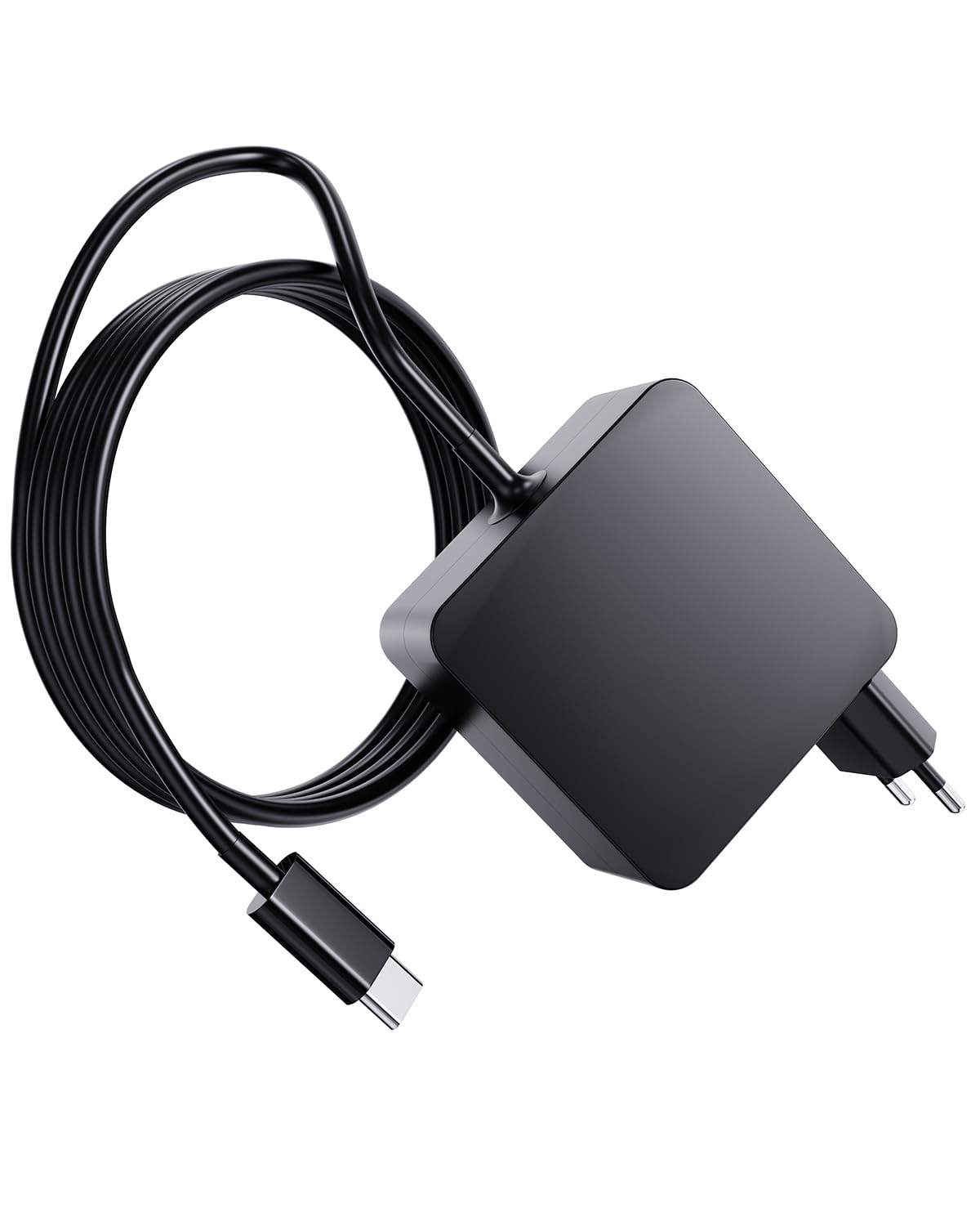 Caricatore 65W USB C Compatibile con Microsoft Surface Pro 12 (2025) 11 10 9 8 7+ 7 pro X 1796 1769 1800 Surface Pro 13" (OLED) Snapdragon X Elite,Surface Pro 2-in-1 13" Alimentatore di tipo C da 65 W