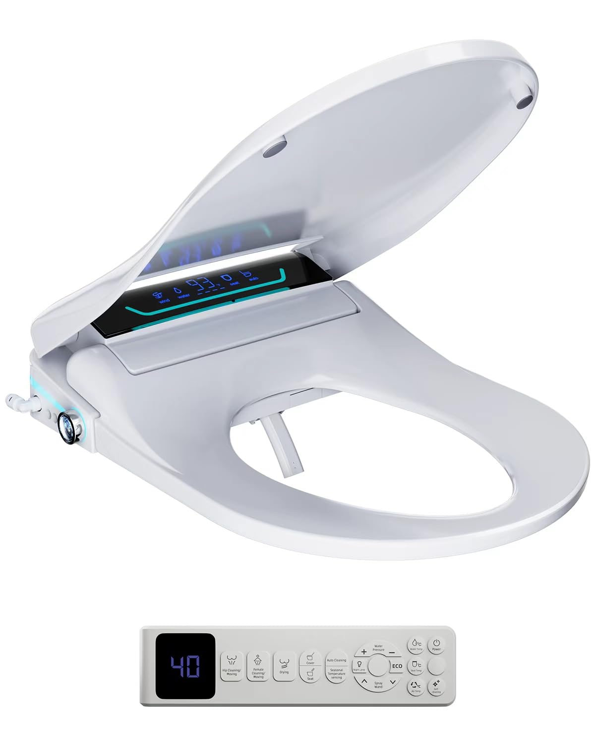 Sanyipace SU01B Automatic Smart Heated Toilet Seat