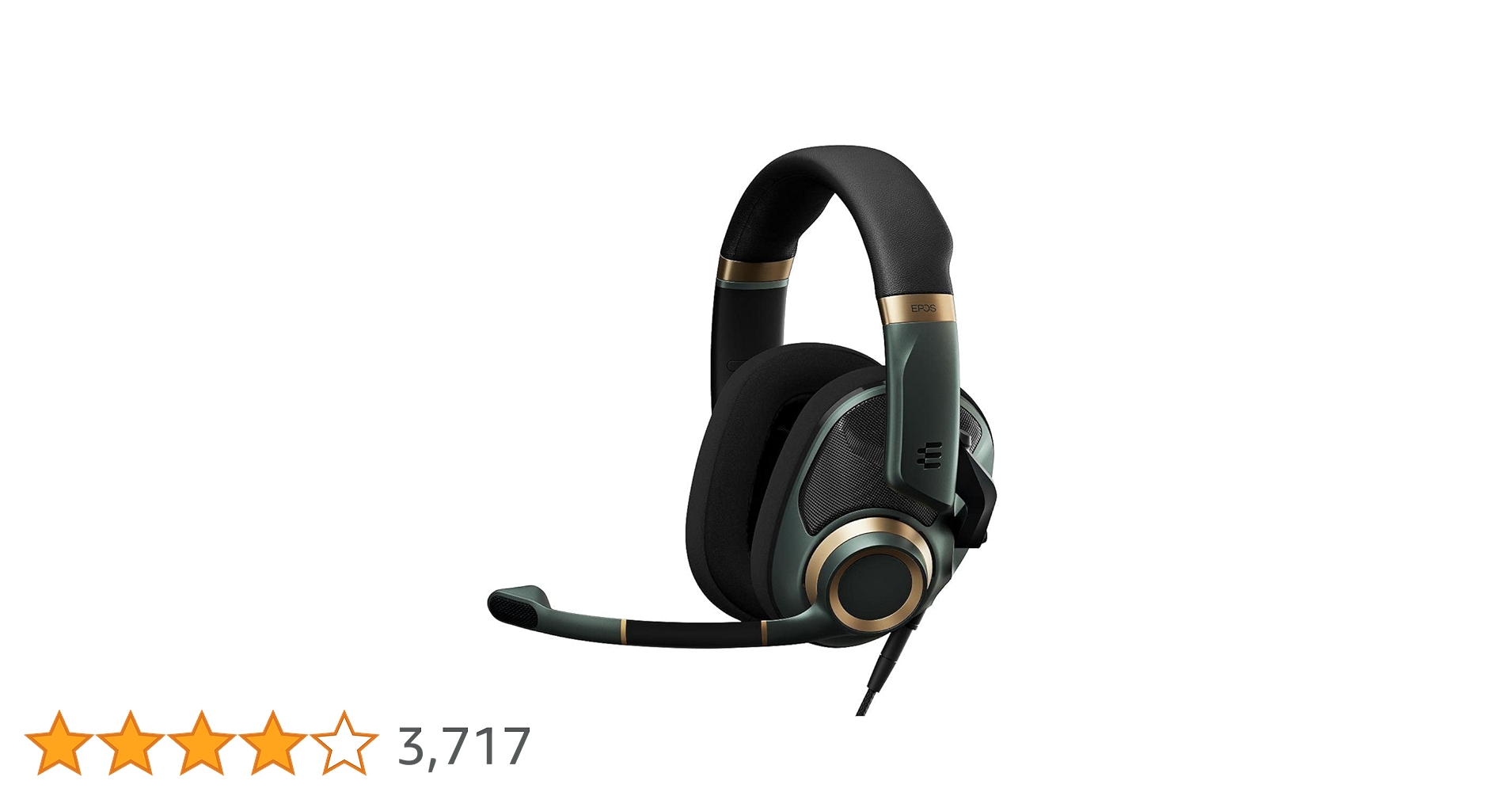 Amazon.co.jp: EPOS H6Pro ゲーミングヘッドセット 有線 開放型