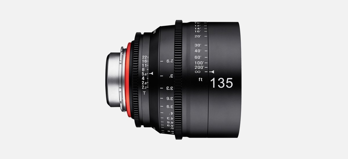 Samyang XEEN - Objetivo (135 mm, T2.2 FF, Cine Canon )