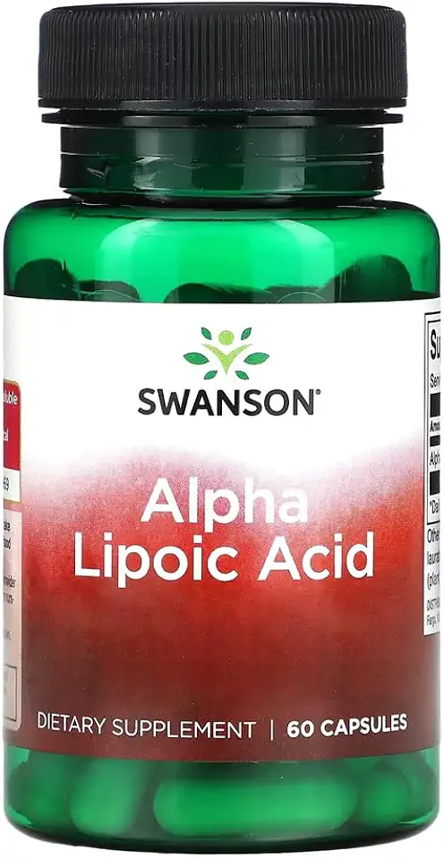 Ácido Alfa Lipóico 300mg Swanson 60Capsulas Importado