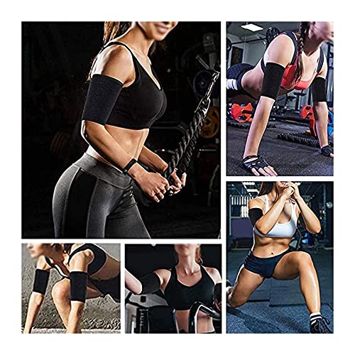 Yokbeer 2 Stuks Blauwe Dames Zweetarmbanden Trimmer, Compressie Zweetbanden Prestatie Mouwen, Sauna Zweetarm Shaper… - Image 7
