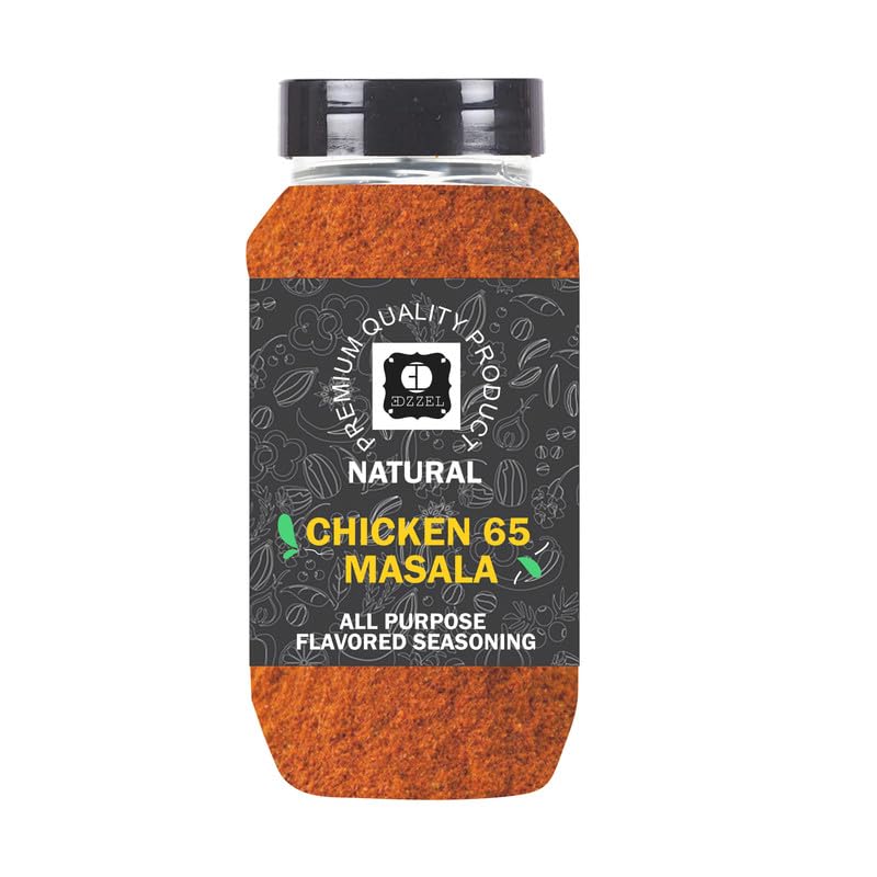 EDZZEL Natural Chicken 65 Masala 7.05 Oz / 200 Gram ( Pack Of 1 )