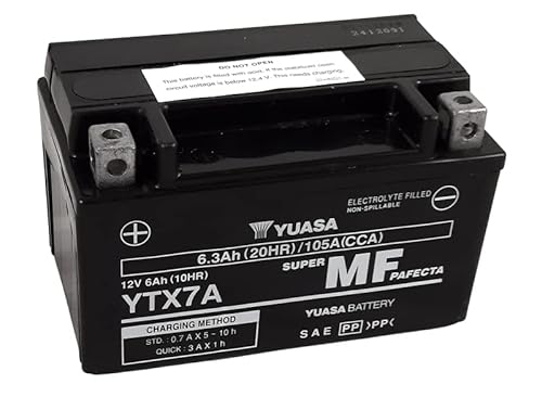 Yuasa Yuasa Batteria Yuasa W/C Attivata In Fabbrica Senza Manutenzione - Ytx7A Fa Batteria Esente Da Manutenzione