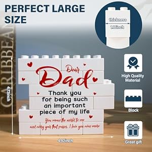 Dad Plaque Fathers Day Birthday Gifts for New Dad Daddy from Kids Daughter Son, Best Dad Ever Gifts, First Time Dad Gifts, Gifts for Bonus Dad Step Dad Dear Dad Father in Law Desk Decoration Sign Dad Plaque Fathers Day Birthday Gifts for New Dad Daddy from Kids Daughter Son Best Dad Ever Gifts First Time Dad Gifts Gifts for Bonus Dad Step Dad Dear Dad Father in Law Desk Decoration Sign